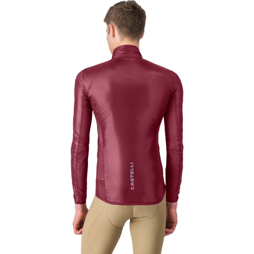 Castelli Aria Shell 2 Jacket Men - deep bordeaux 625