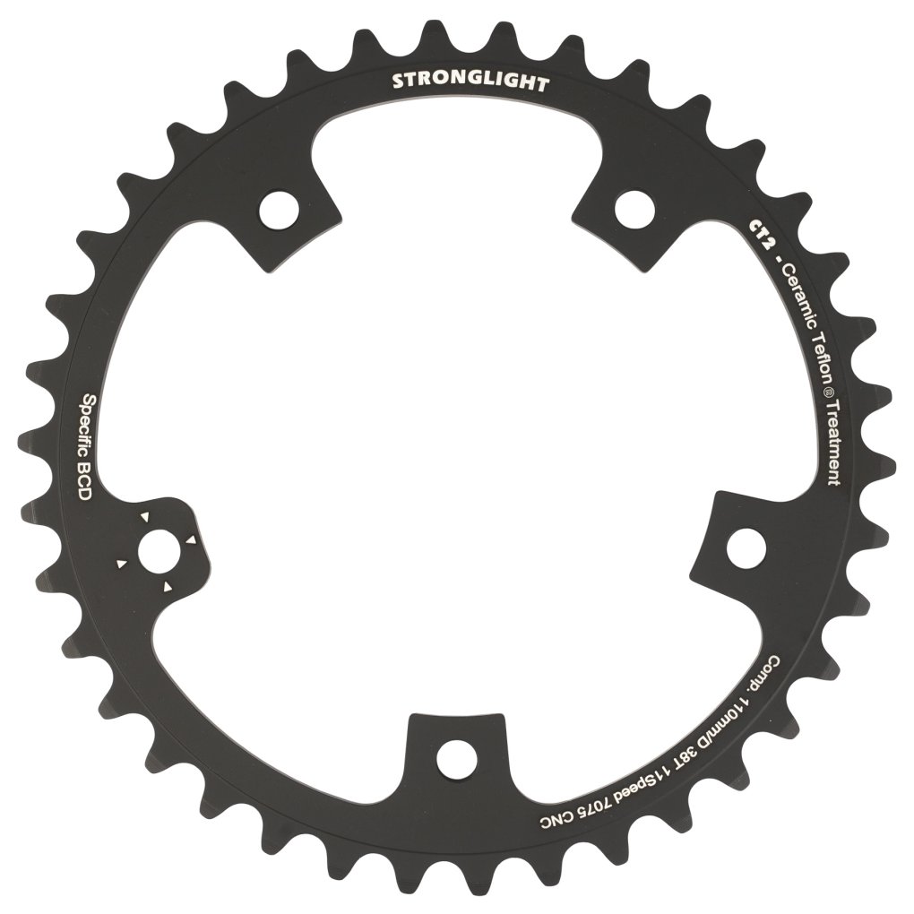 Stronglight CT2 Road Chainring - 5-Arm - 110mm - Type D - Campagnolo 11-Speed