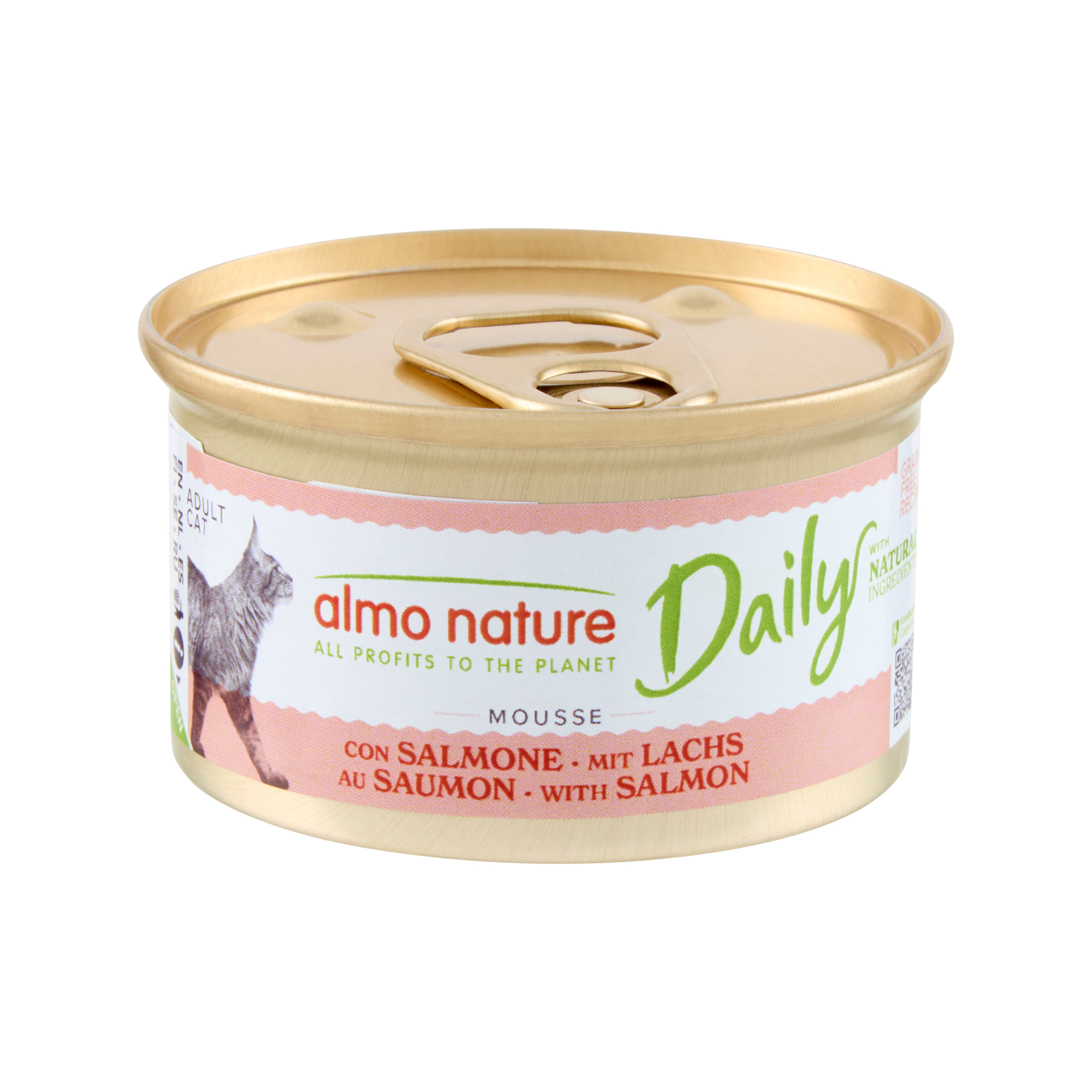 Almo Nature - Daily Mousse - Salmon - 24 x 85g