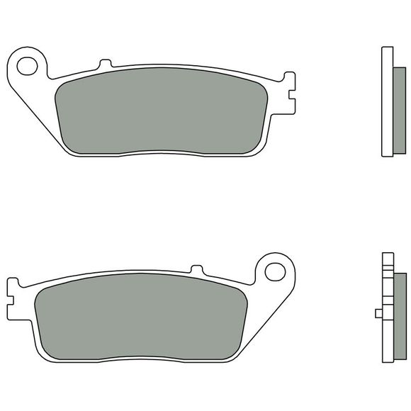 Brembo Organic Rear Brake PadsRef: 07098CC
