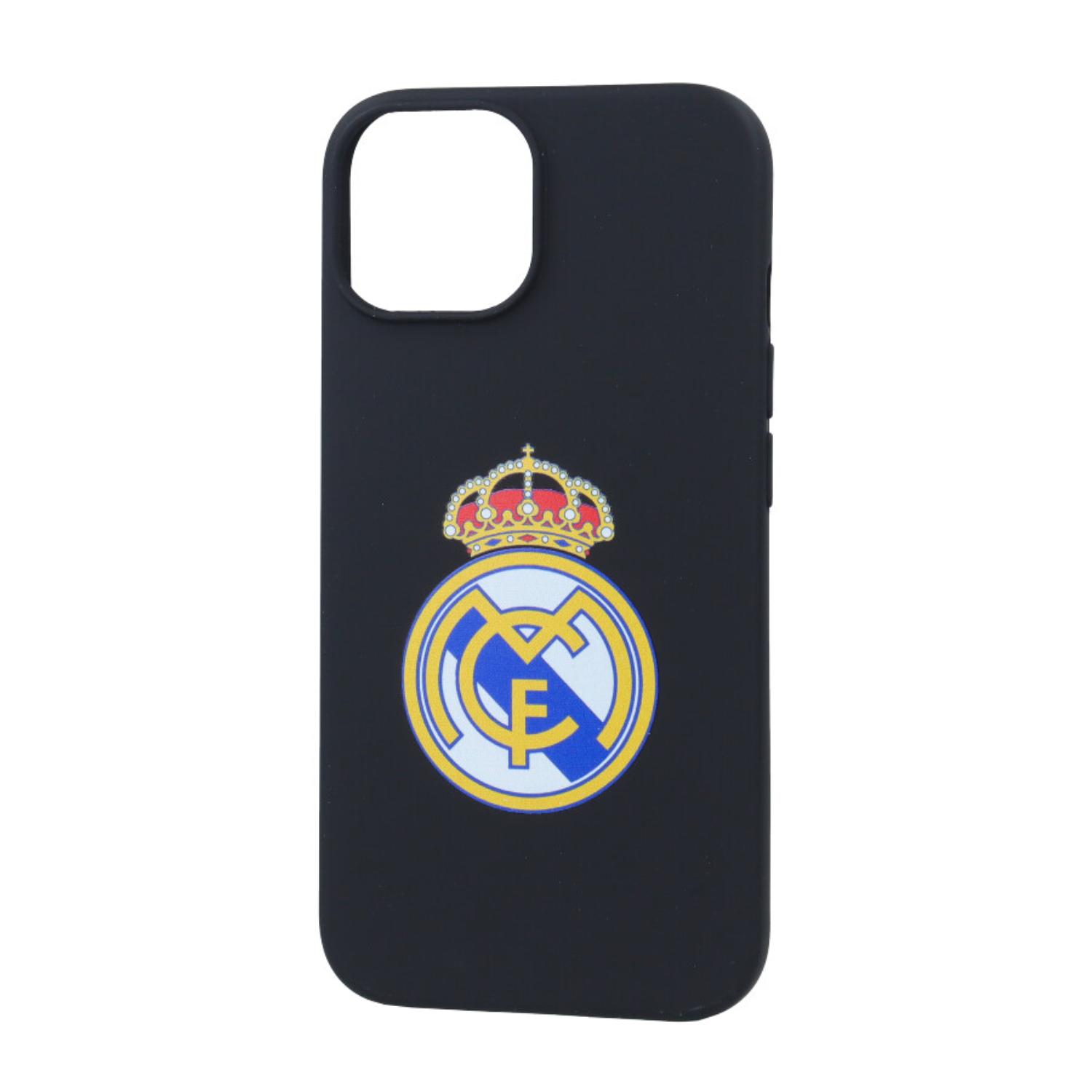 Iphone 15Phone Plus Case Crest Black Real Madrid