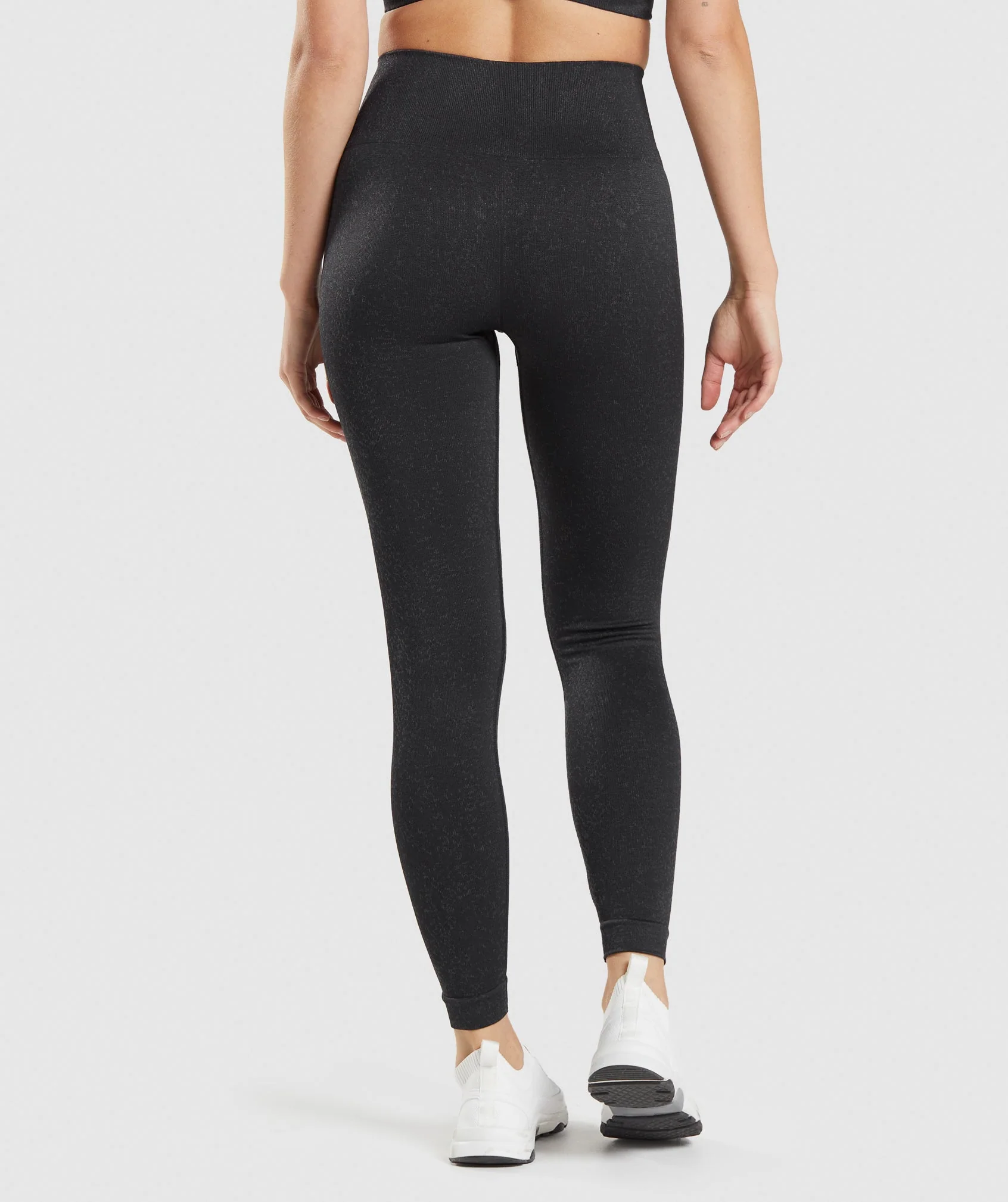Adapt Fleck Seamless Leggings Mineral/Black