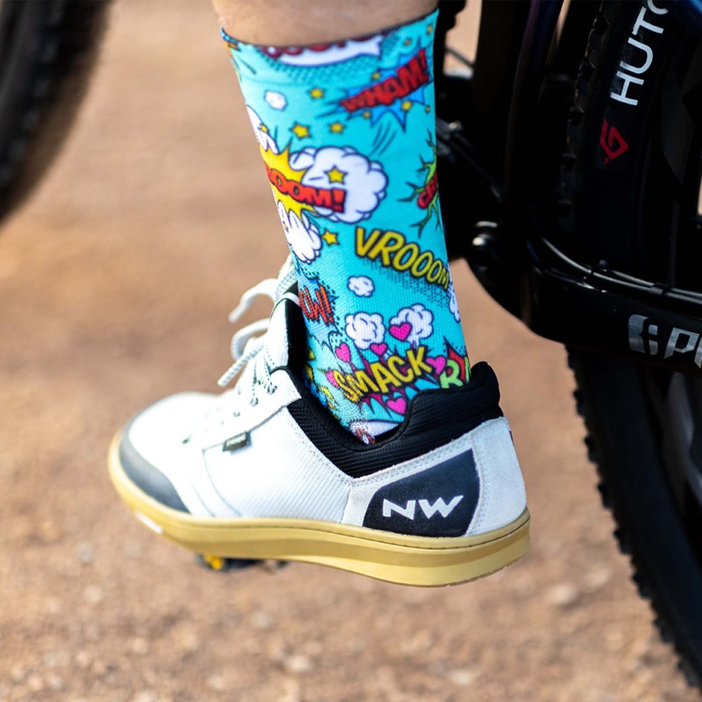 Sox Footwear Bright & Funky Socks - comic