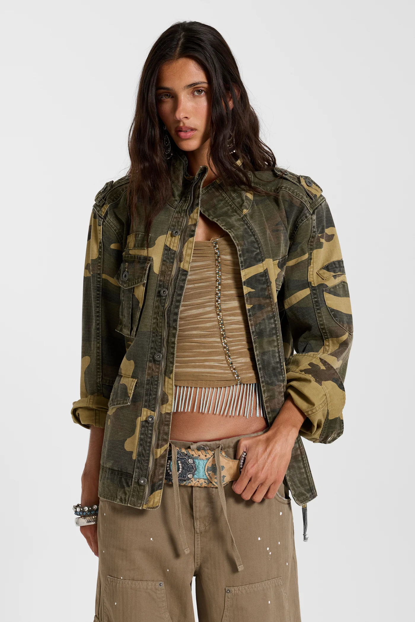 Field Camo Ripstop Jacket