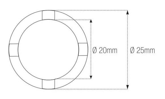 Socket Motion Pro slotted UniversalRef: MP00151A / 1051857