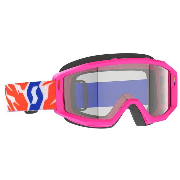 Scott PRIMAL cross mask - CLEAR - YOUTH - PinkRef: SCO1471 / 4030260026043