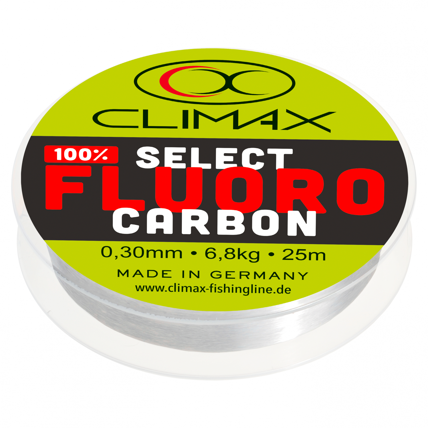 Climax Fishing Line Select Fluorocarbon (clear, 25 m)