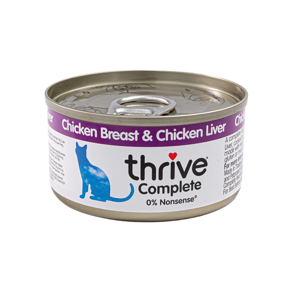Thrive Complete Cat Food - Chicken Breast & Turkey - 12 x 75 g