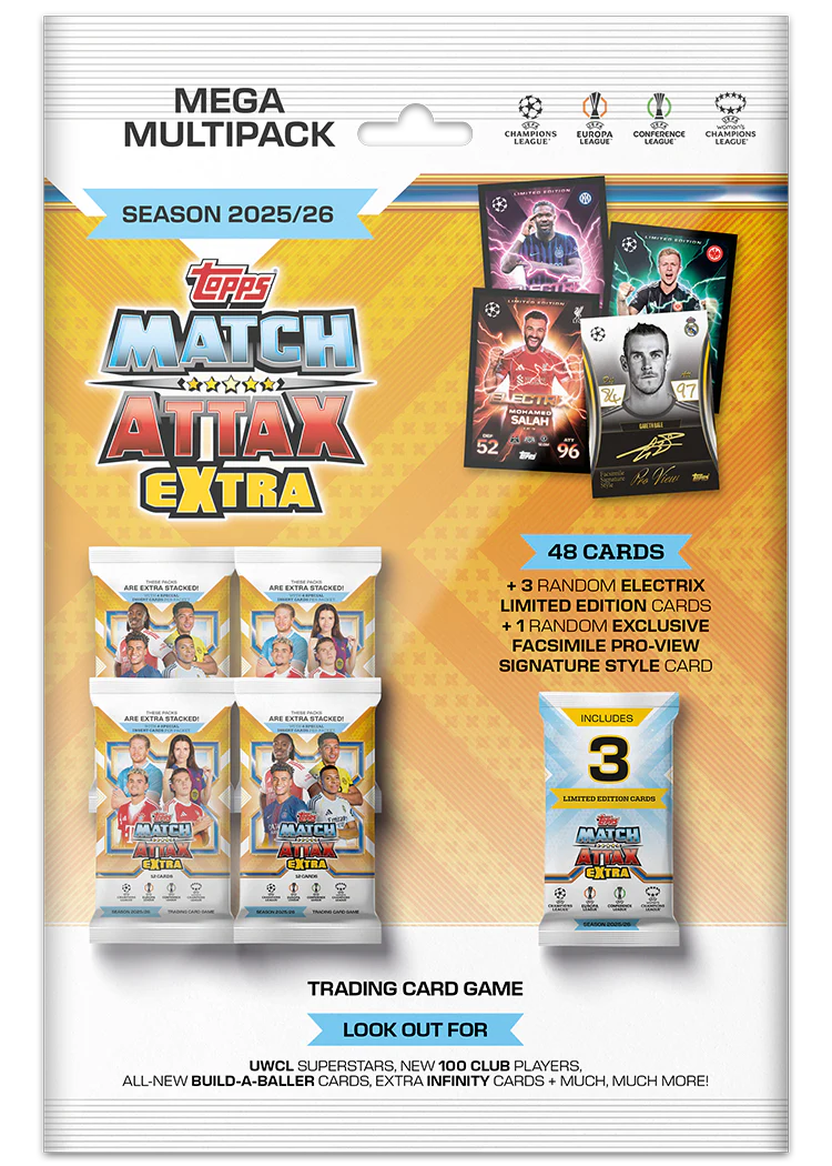 Topps UCC Match Attax Extra 2026 - Mega Multipack