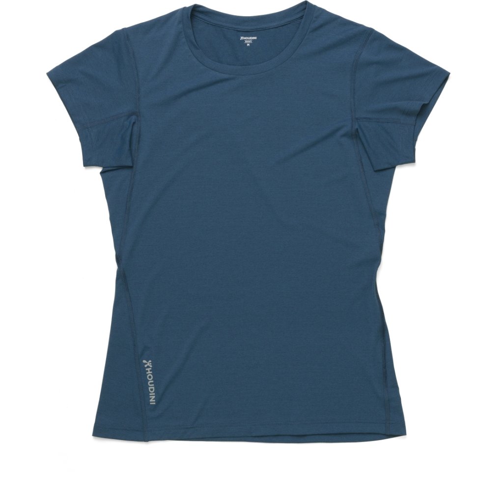 Houdini Pace Air Tee Women - Summit Blue