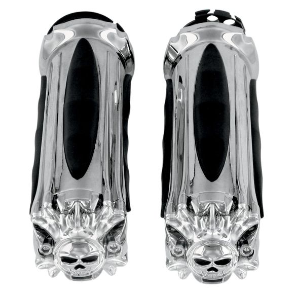 Kuryakyn Zombie Chrome handlebar handlesRef: KYK0018 / 6300605