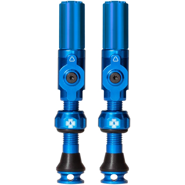 Muc-Off Big Bore Hybrid Tubeless Valves Set (Pair) - blue