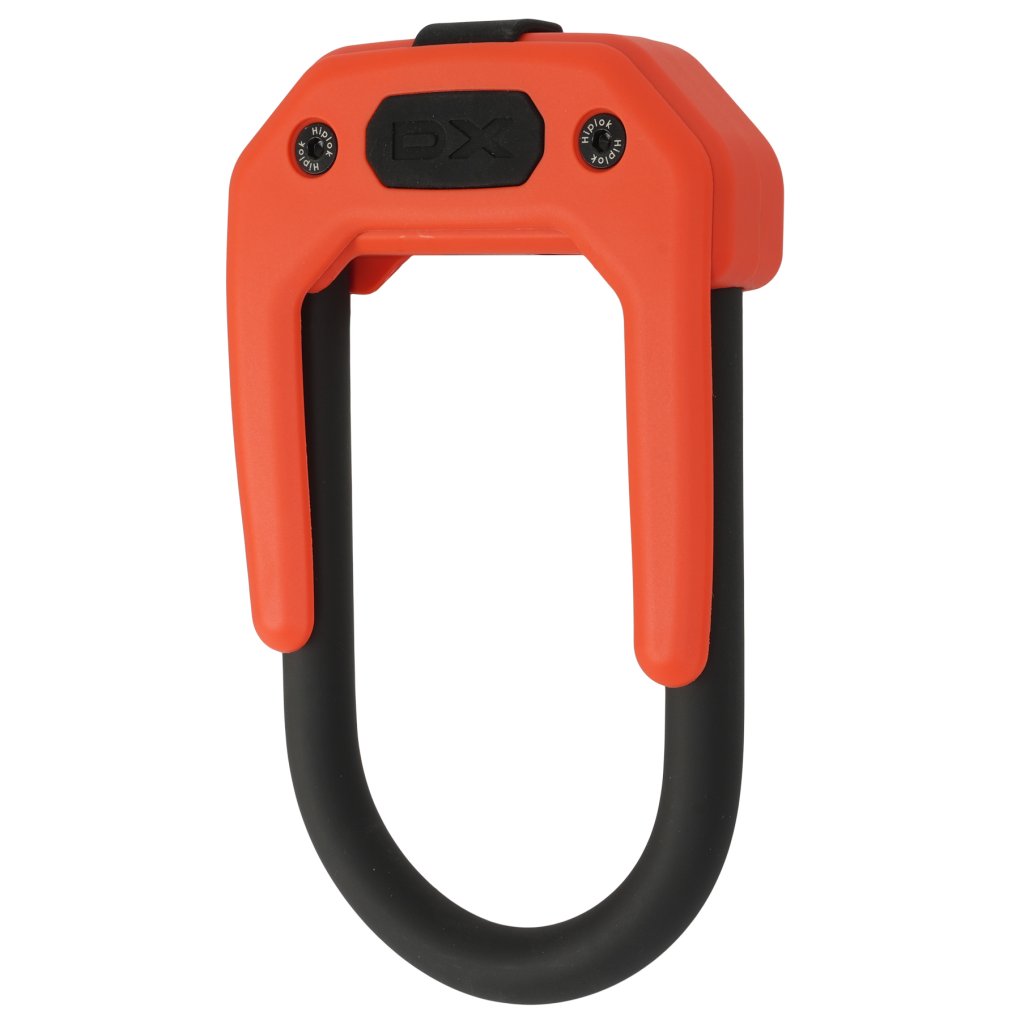 Hiplok DX Bike U-Lock 150x85mm - black/orange