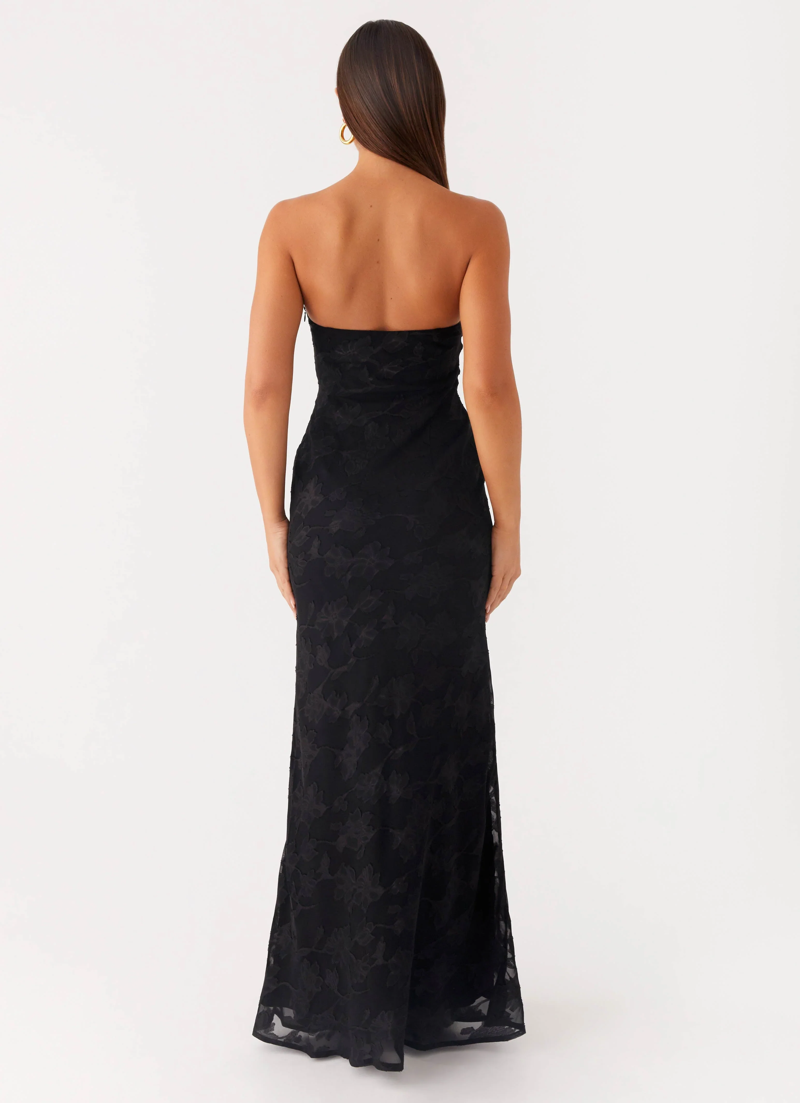 Lunar Maxi Dress - Black
