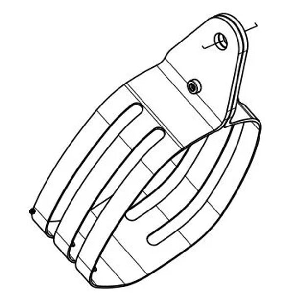 Akrapovic silencer clamp 18602283Ref: SA00504A / 18602283