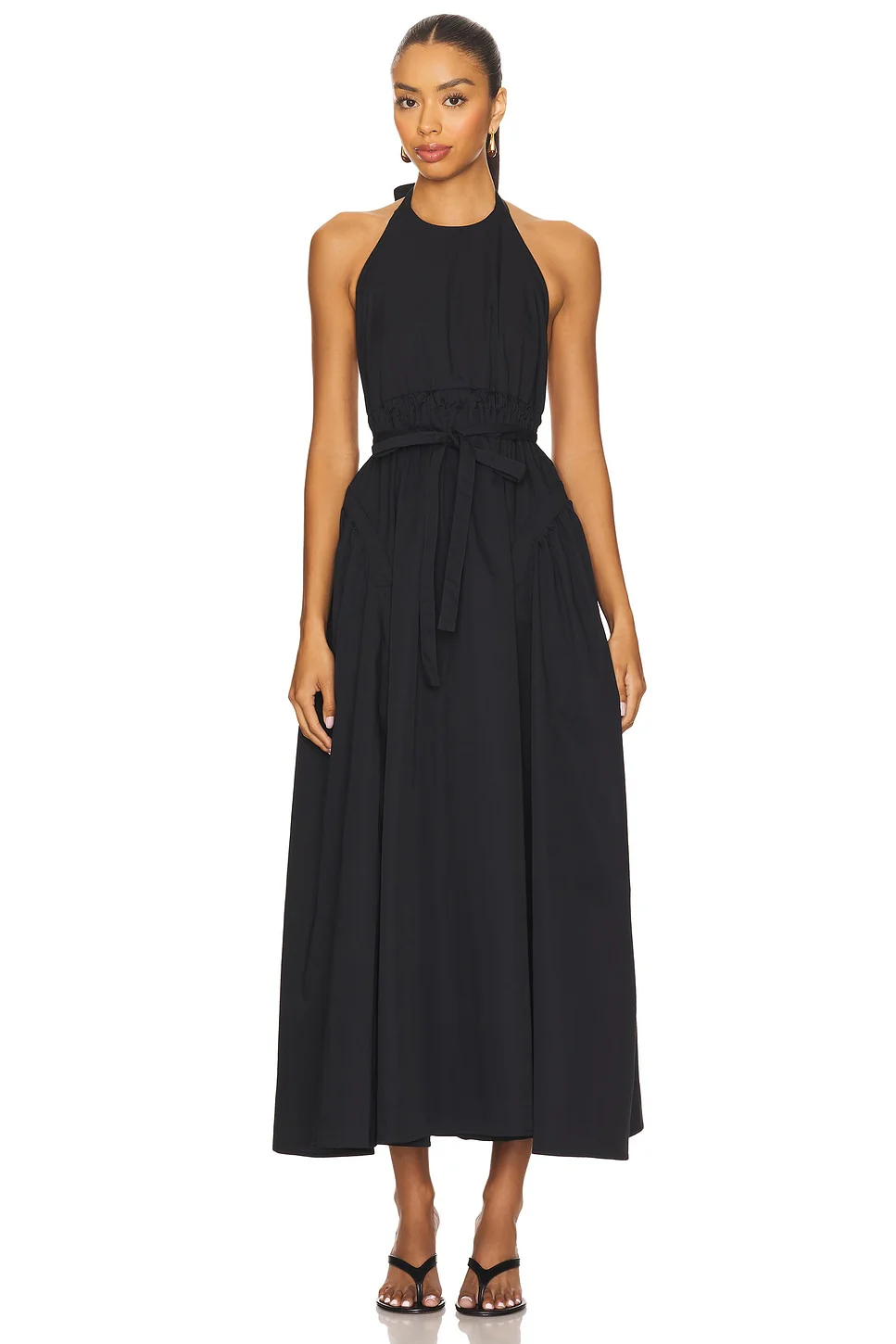 Idun Halter Neck Midi Dress