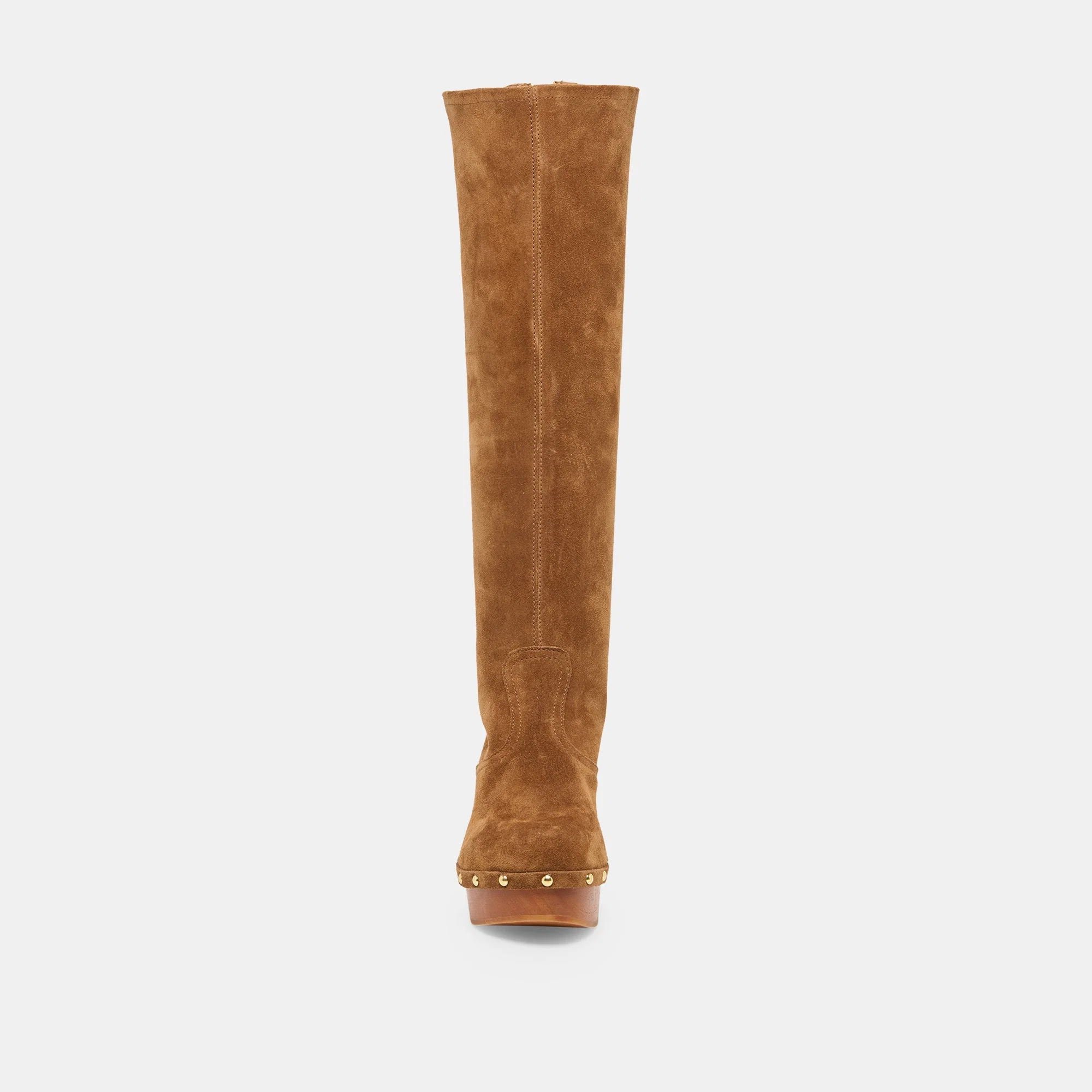 JENNY BOOTS CHESTNUT SUEDE