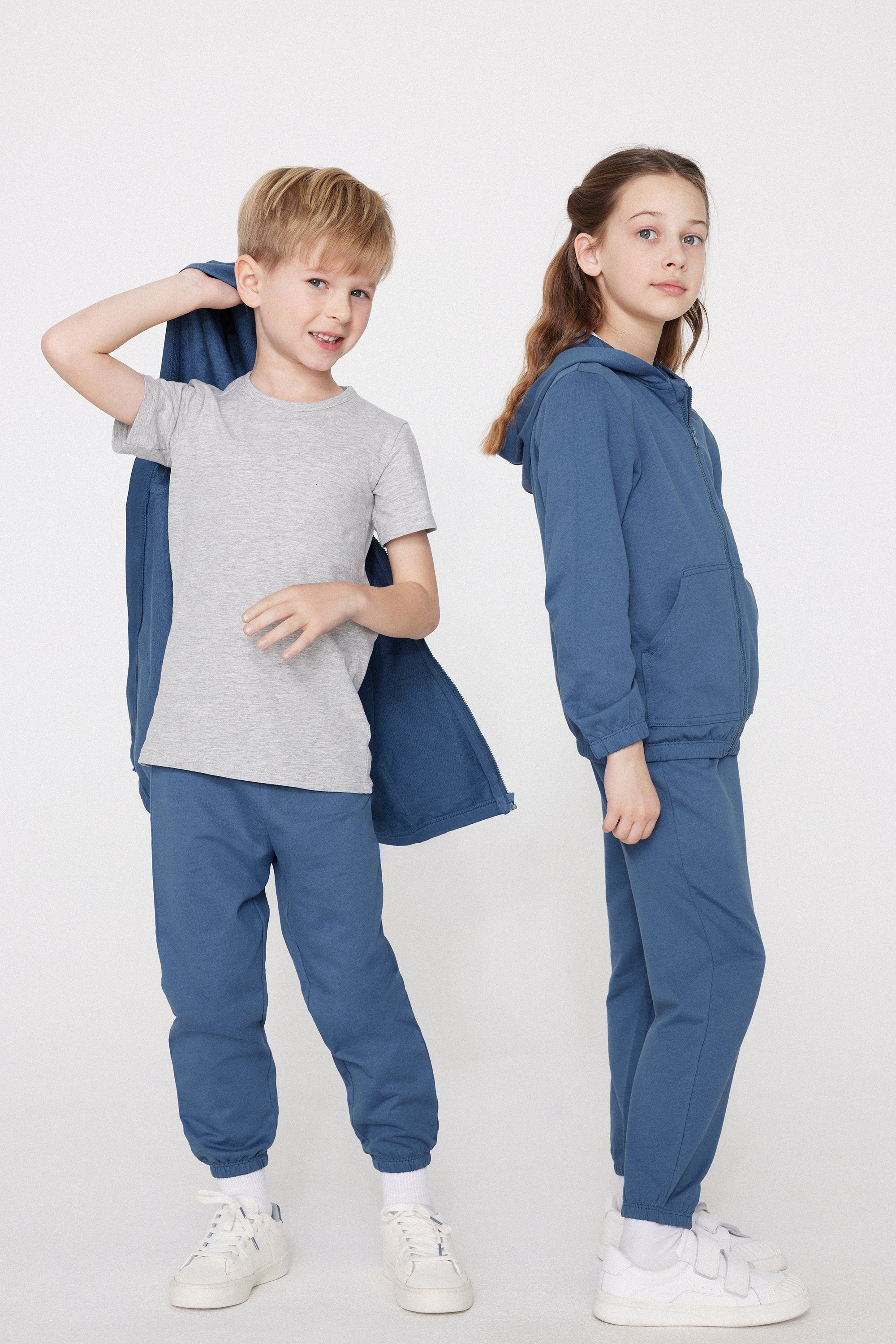 Kids Unisex Long Fleece Trousers