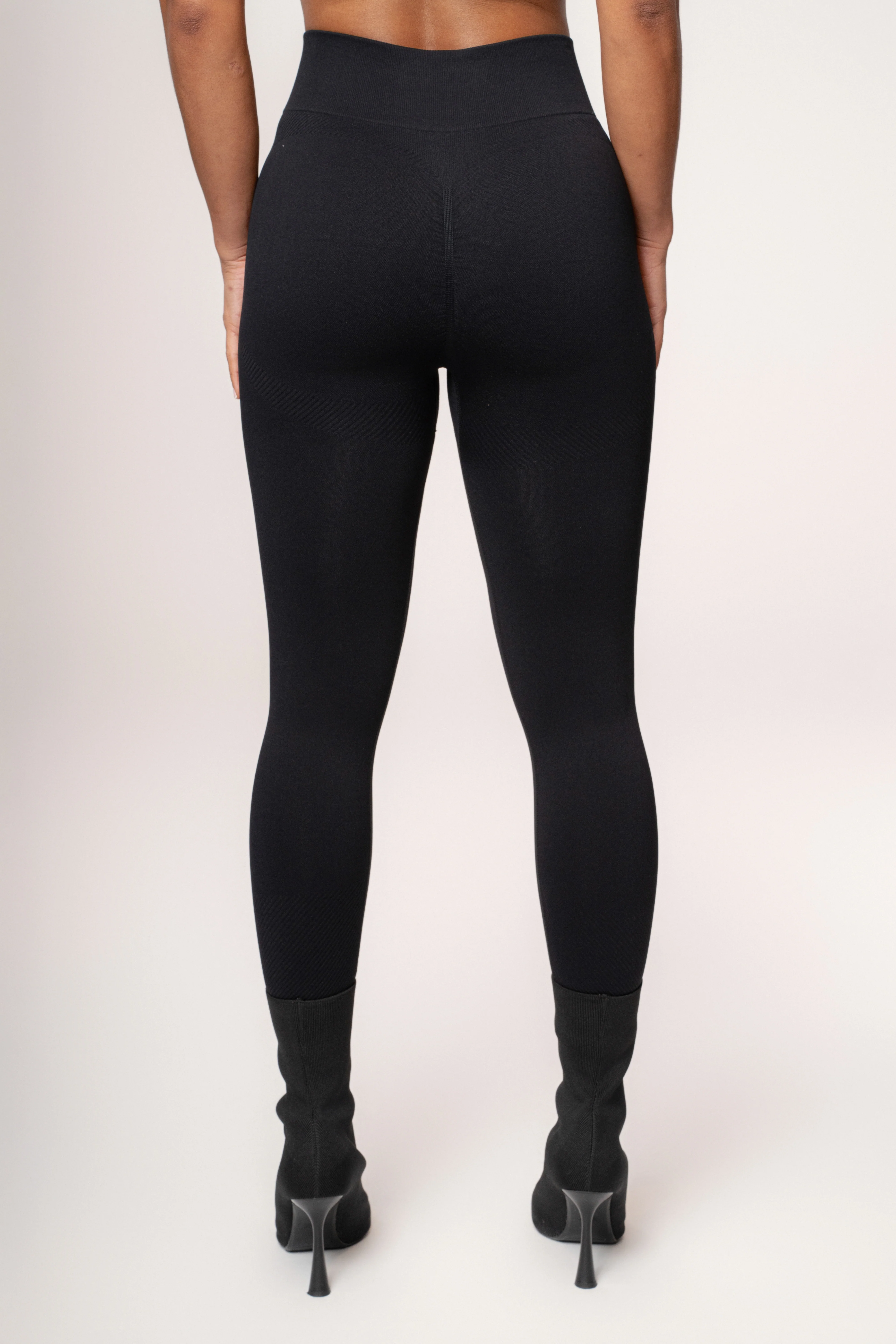 Black Balance High Rise Leggings