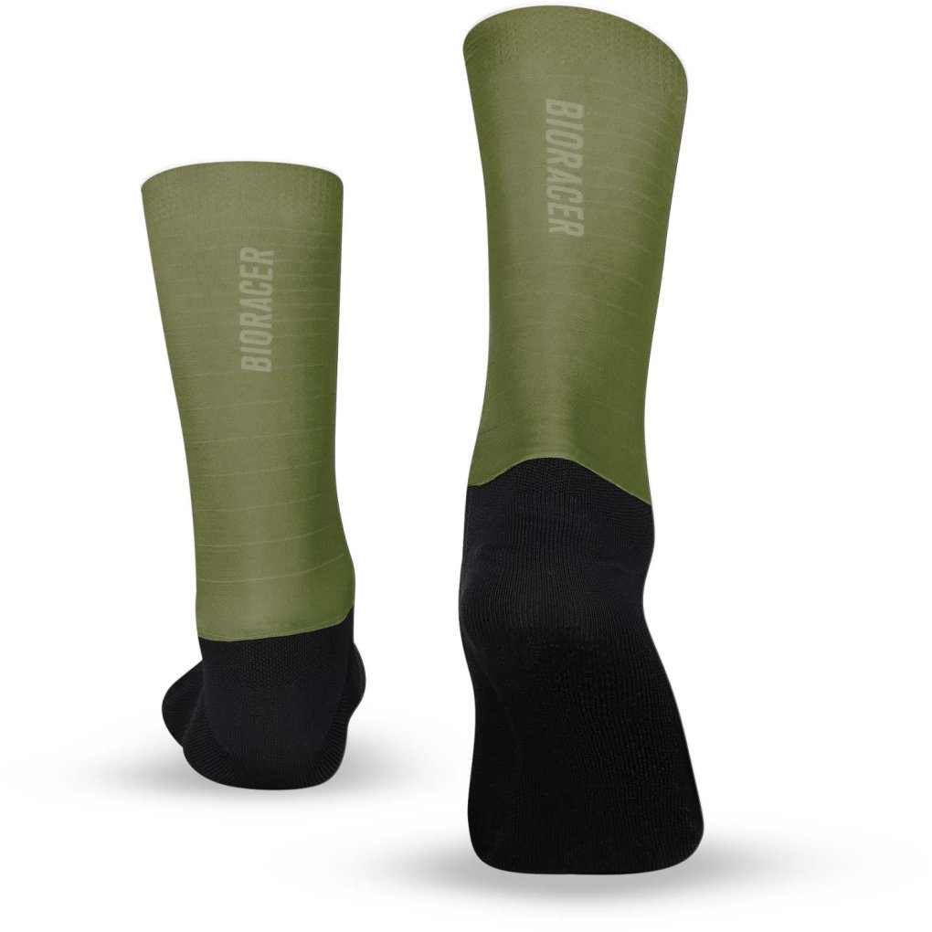 Bioracer Tech Cycling Socks - thyme green