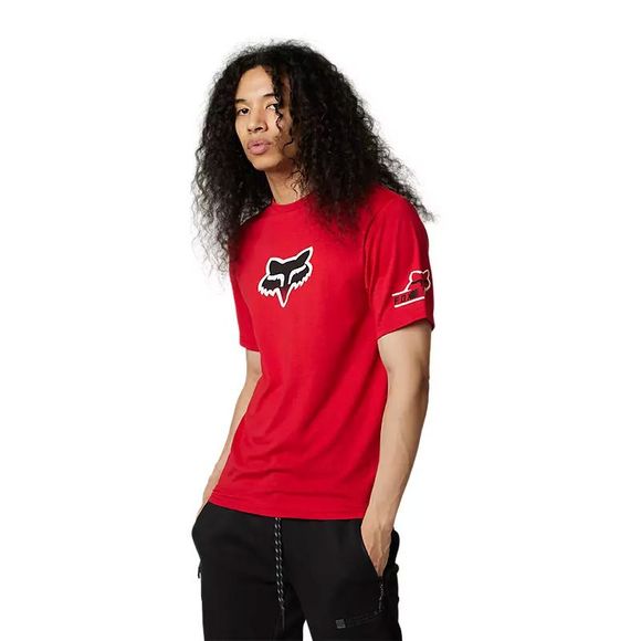 Fox VIZEN Short Sleeve T-shirt - Black / RedRef: FX4000
