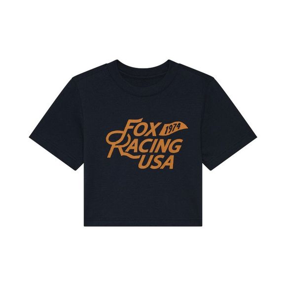 T -shirt short sleeves Fox FOX Usa Baby - Woman - Yellow / OrangeRef: FX5406