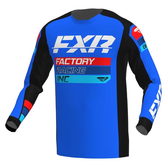 2023 FXR cross MX Jersey - Black / BlueRef: FXR0390