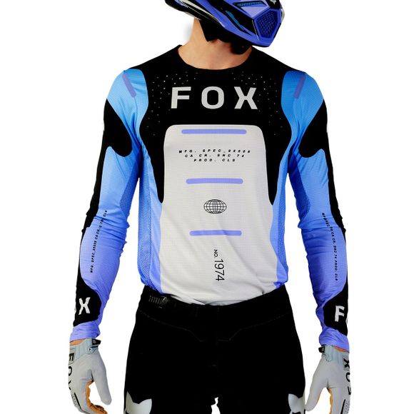 Fox FLEXAIR cross jersey - MAGNETIC 2024 - Black / PurpleRef: FX4180