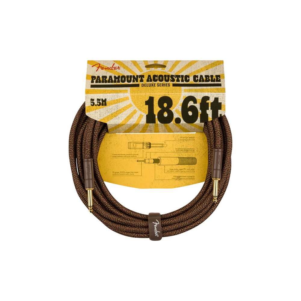 Fender Paramount Acoustic Cable 5.5m – Thomann Ireland