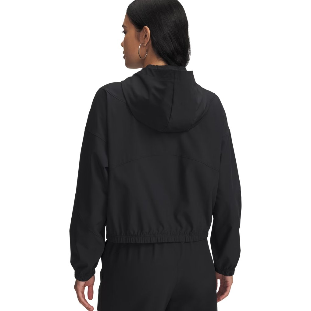 Under Armour UA Rival Woven Jacket Women - Black/Black/White