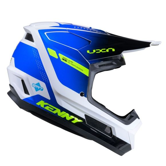 Kenny PERFORMANCE GRAPHIC 2026 cross helmet - White / BlueRef: KE2743