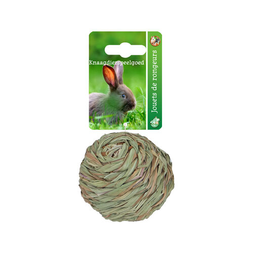 Boon Grass Ball Woven with Bell - 10 cm