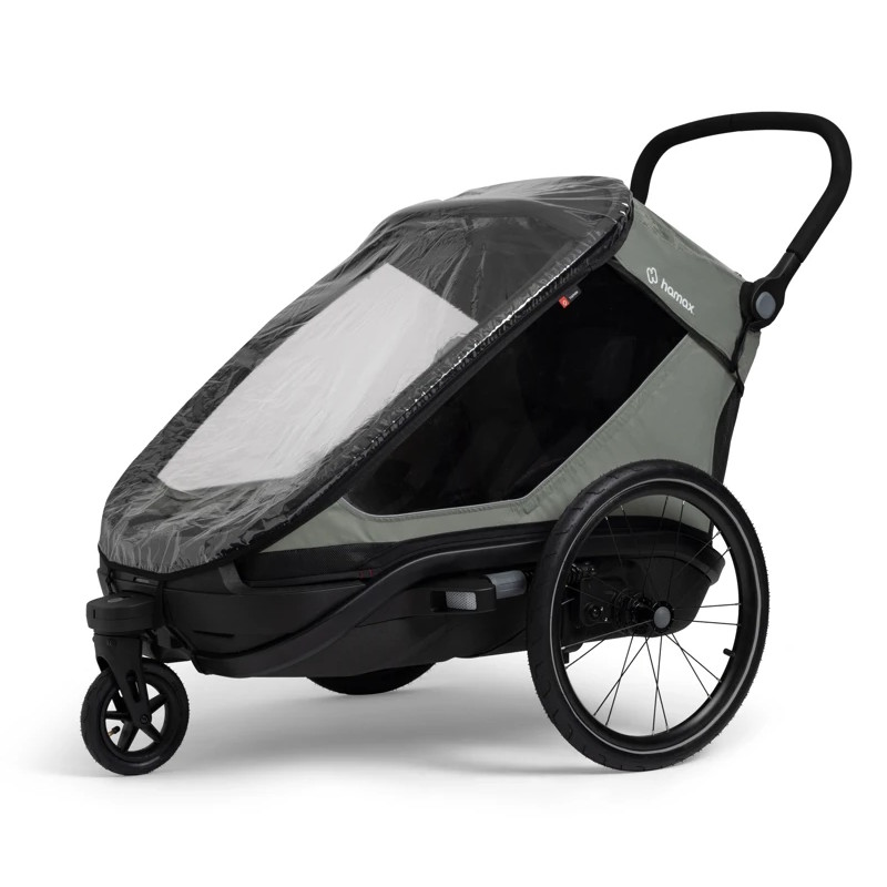 Hamax Rain Cover - Outback Next for 1 Kid - transparent