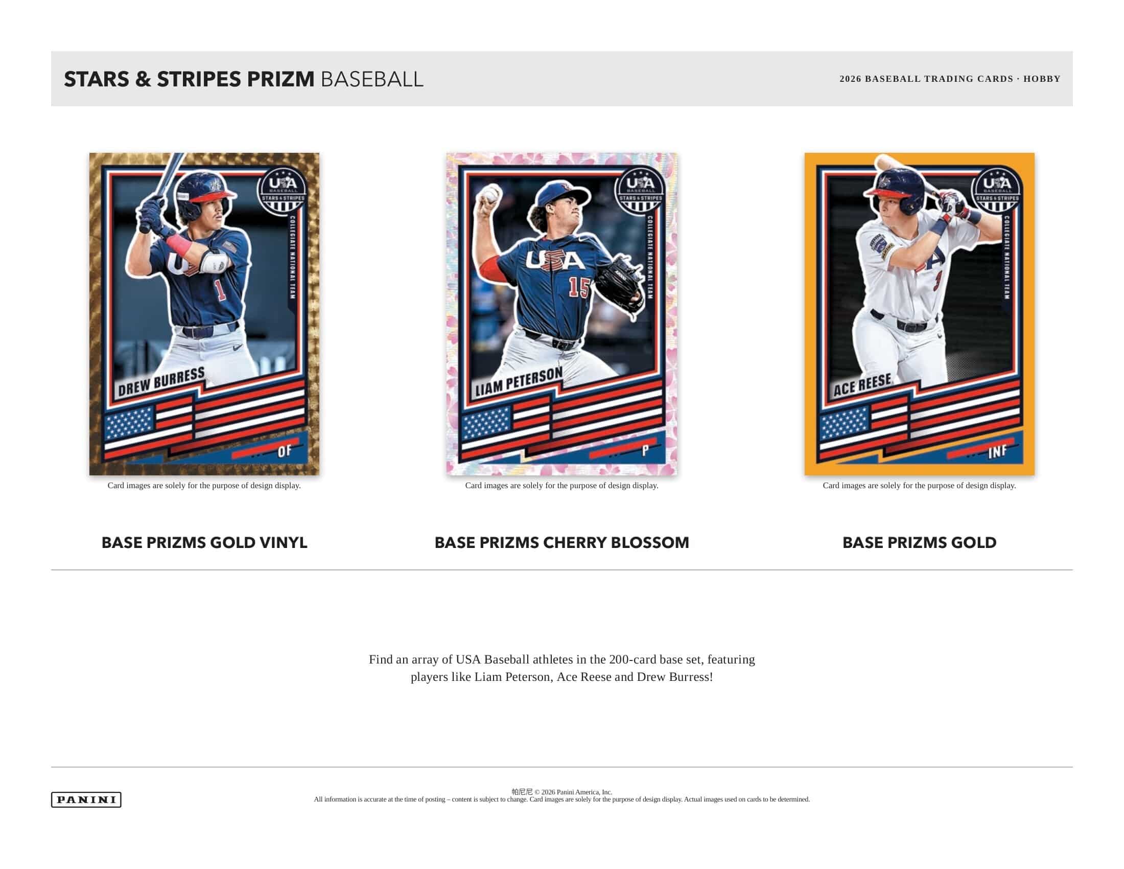 2025 Panini USA Stars & Stripes Baseball Hobby Box