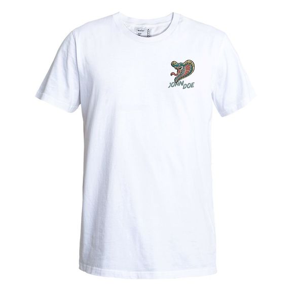 John Doe Snake II - White short sleeve sleevesRef: JDE0273