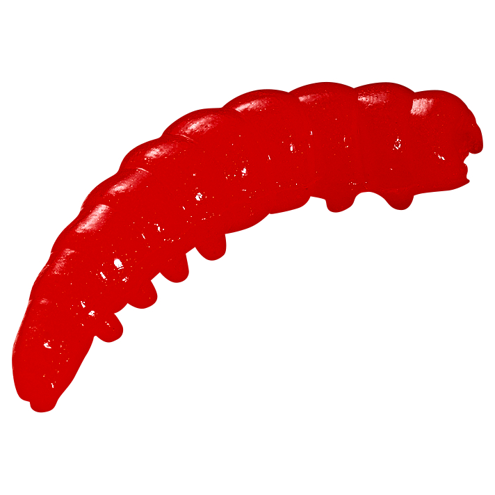 Berkley Powerbait Honey Worms (Garlic orange)