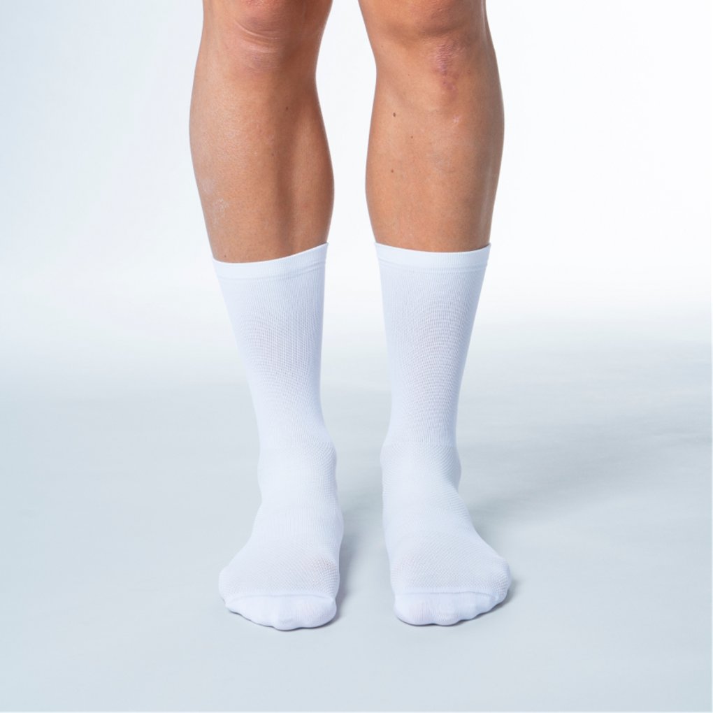 POC Cadence Road Socks Long - 1001 Hydrogen White