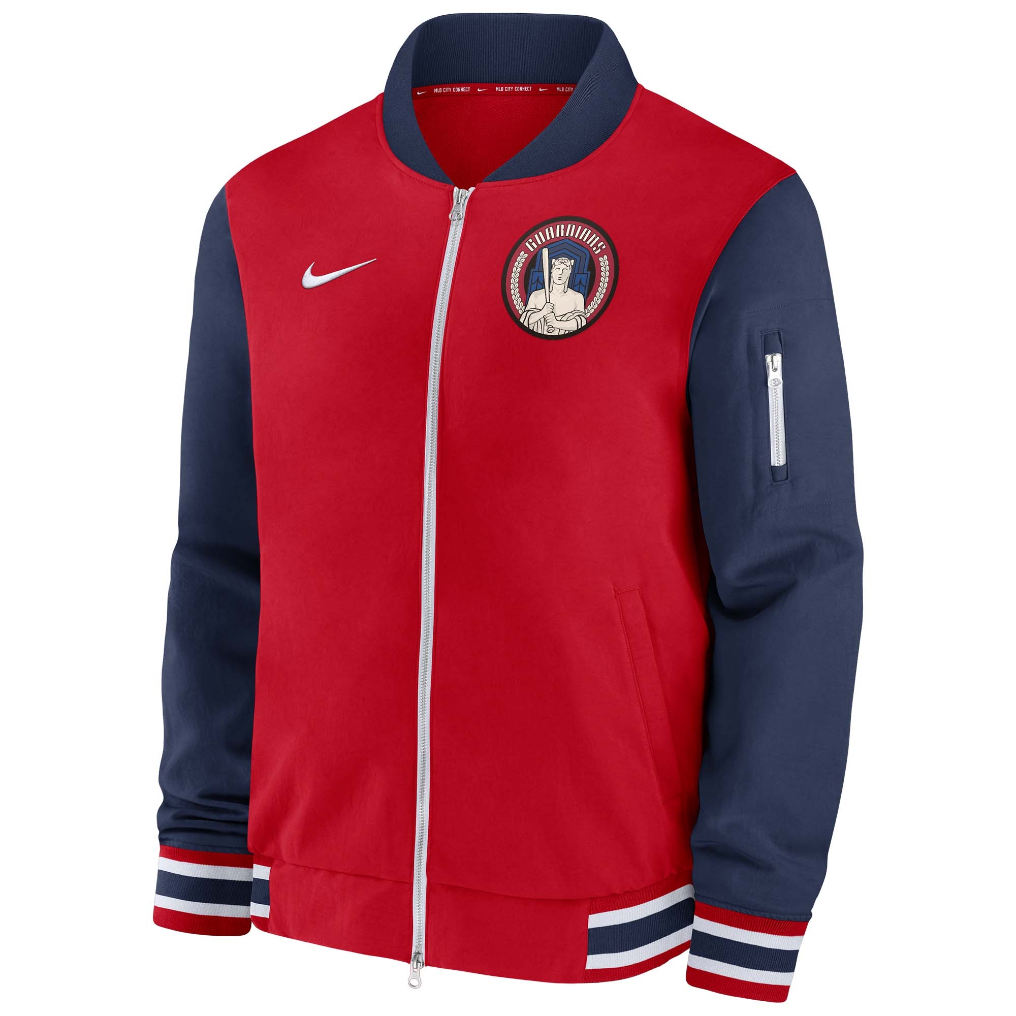Cleveland Guardians 2024 City Connect MLB Authentic Nike Bomber Jacket