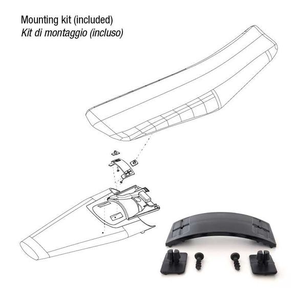 Garde boue Racetech Ref : RH00924A / 1123956003