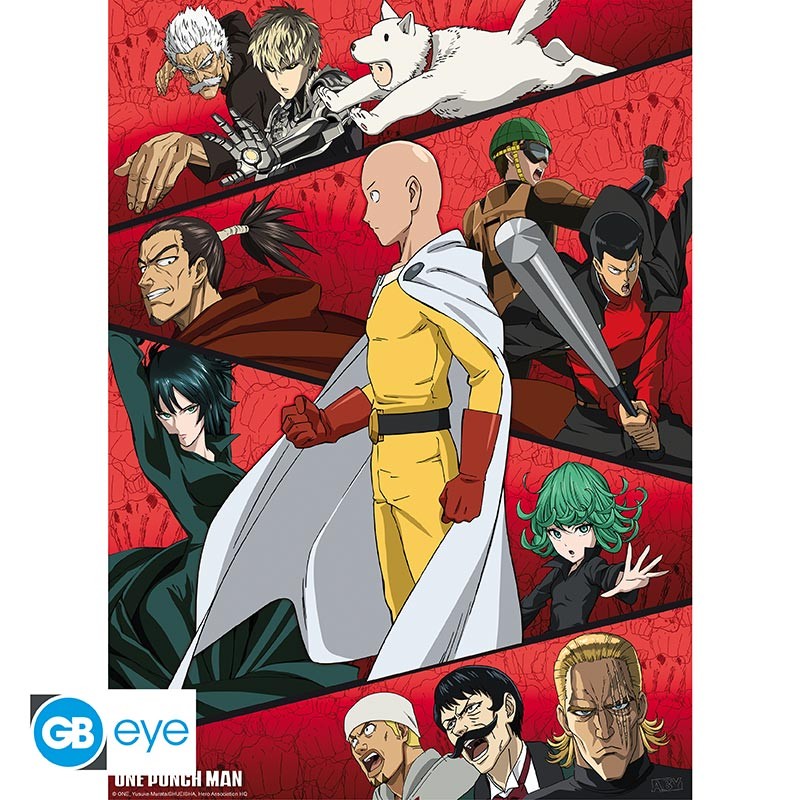 ONE PUNCH MAN Poster Gathering of heroes