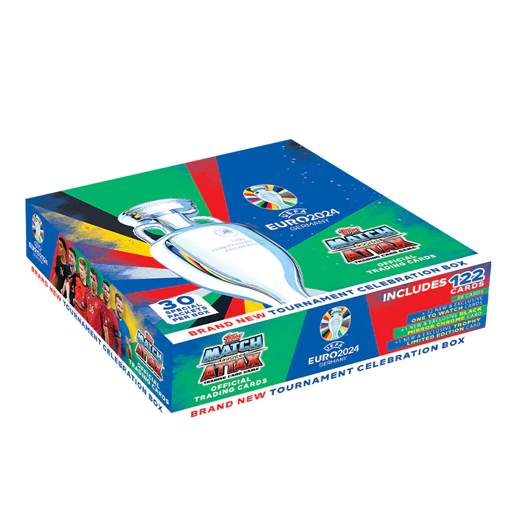 Official EURO 2024 Match Attax - Tournament Celebration Box