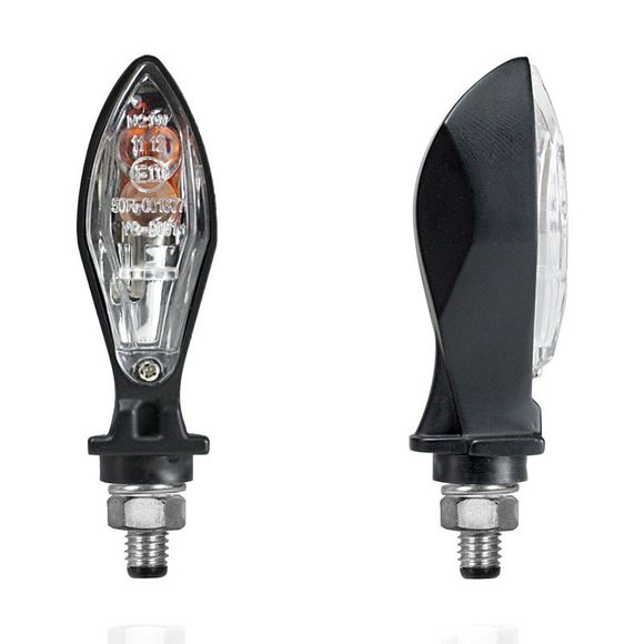 Chaft SCOOP LED Turn Signal Light (Pair) Universal - BlackRef: CH0205