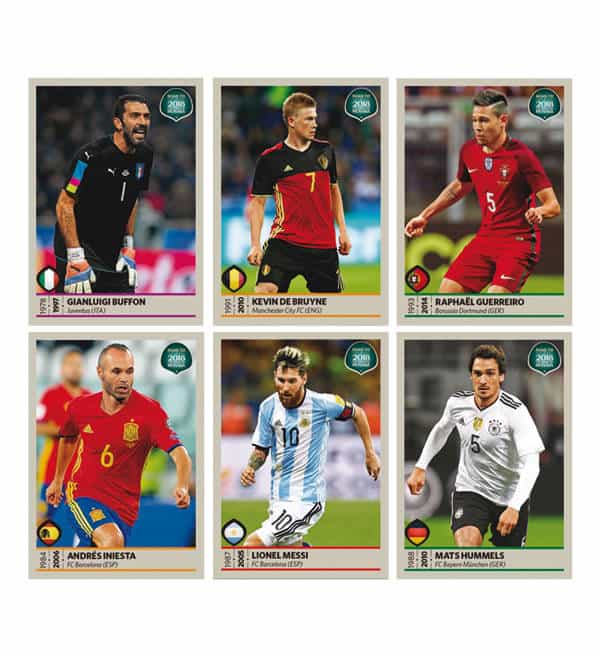 Panini Road to World Cup 2018 Stickers Album