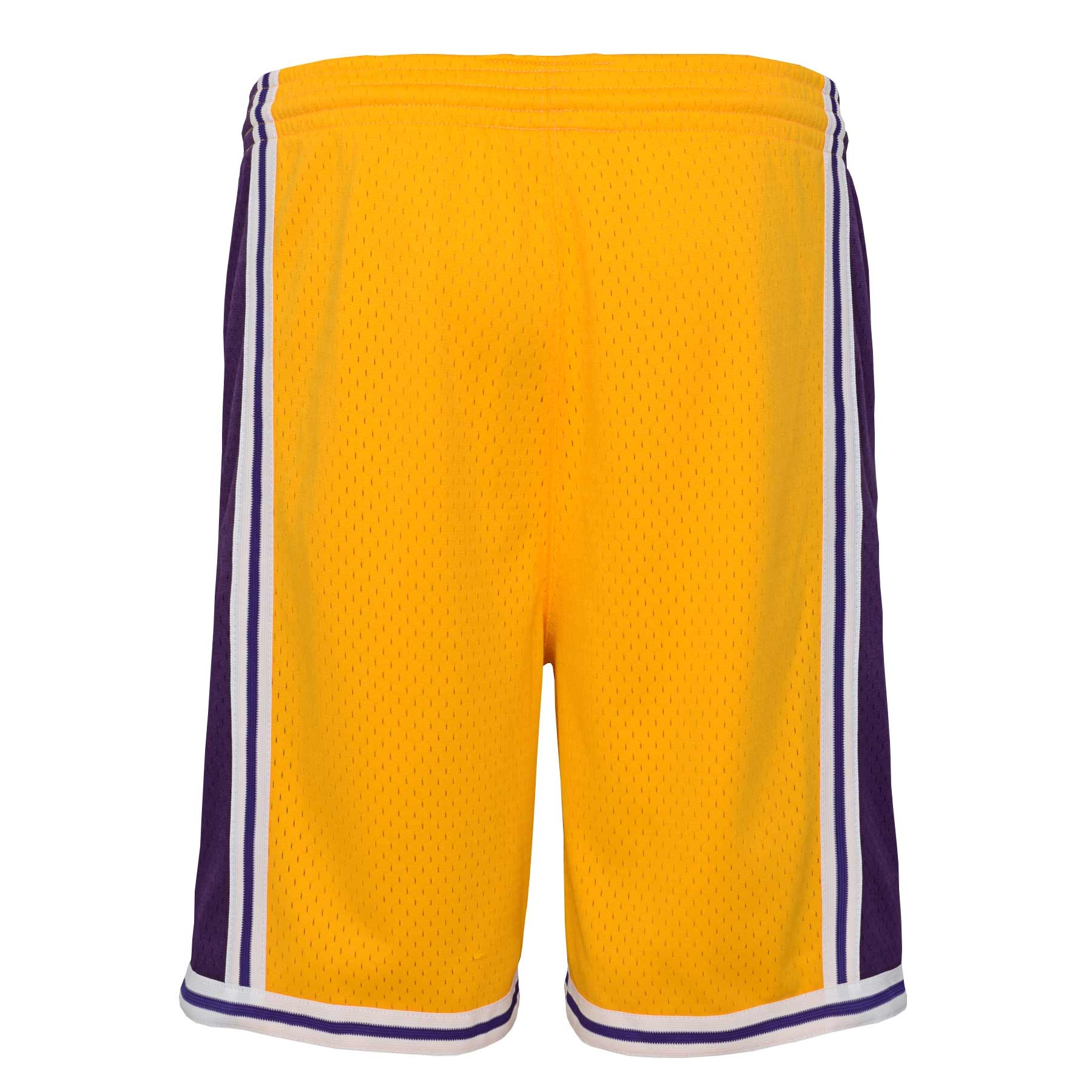 Los Angeles Lakers 1996-97 Youth Swingman NBA Shorts Yellow (YOUTH)