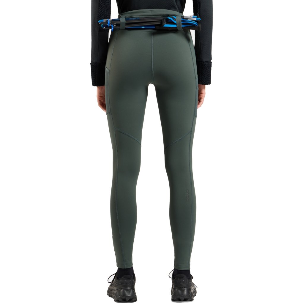 Odlo X-Alp Warm Cargo Trail Running Tights Women - urban chic