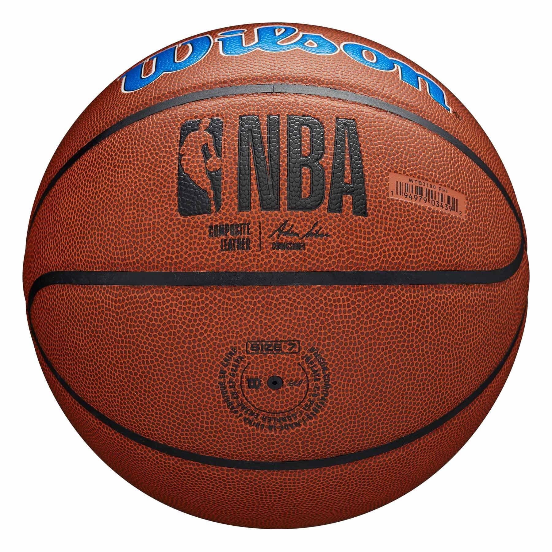 Philadelphia 76ers Wilson Team Alliance Basketball (Size 7)