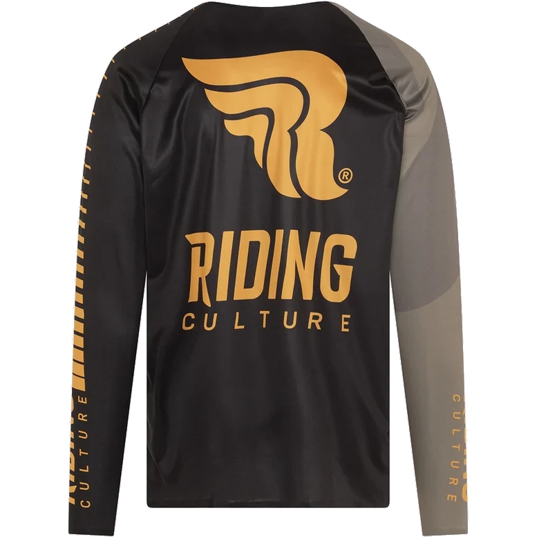 RIDING CULTURE Sender 3.1 Longsleeve Jersey Men - green/yellow vint