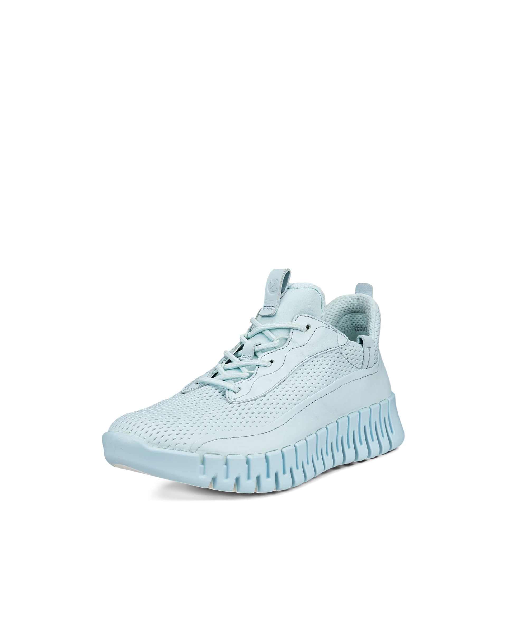 ECCO GRUUV W Damen Ledersneaker Blau