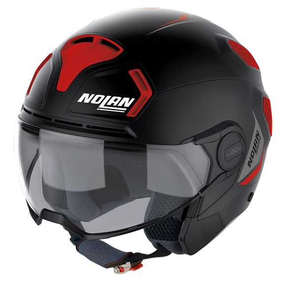 Jet helmet Nolan N30-4 T - Inception - Black / RedRef: Nl1484-C79654