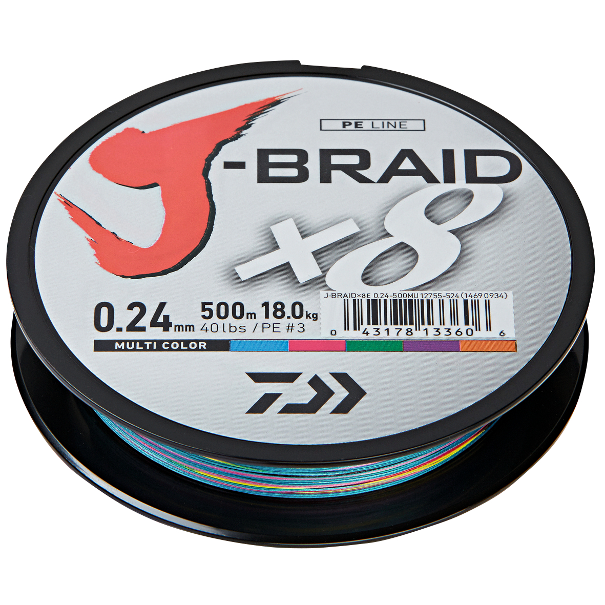 Daiwa Fishing Line J-Braid (multi-color)